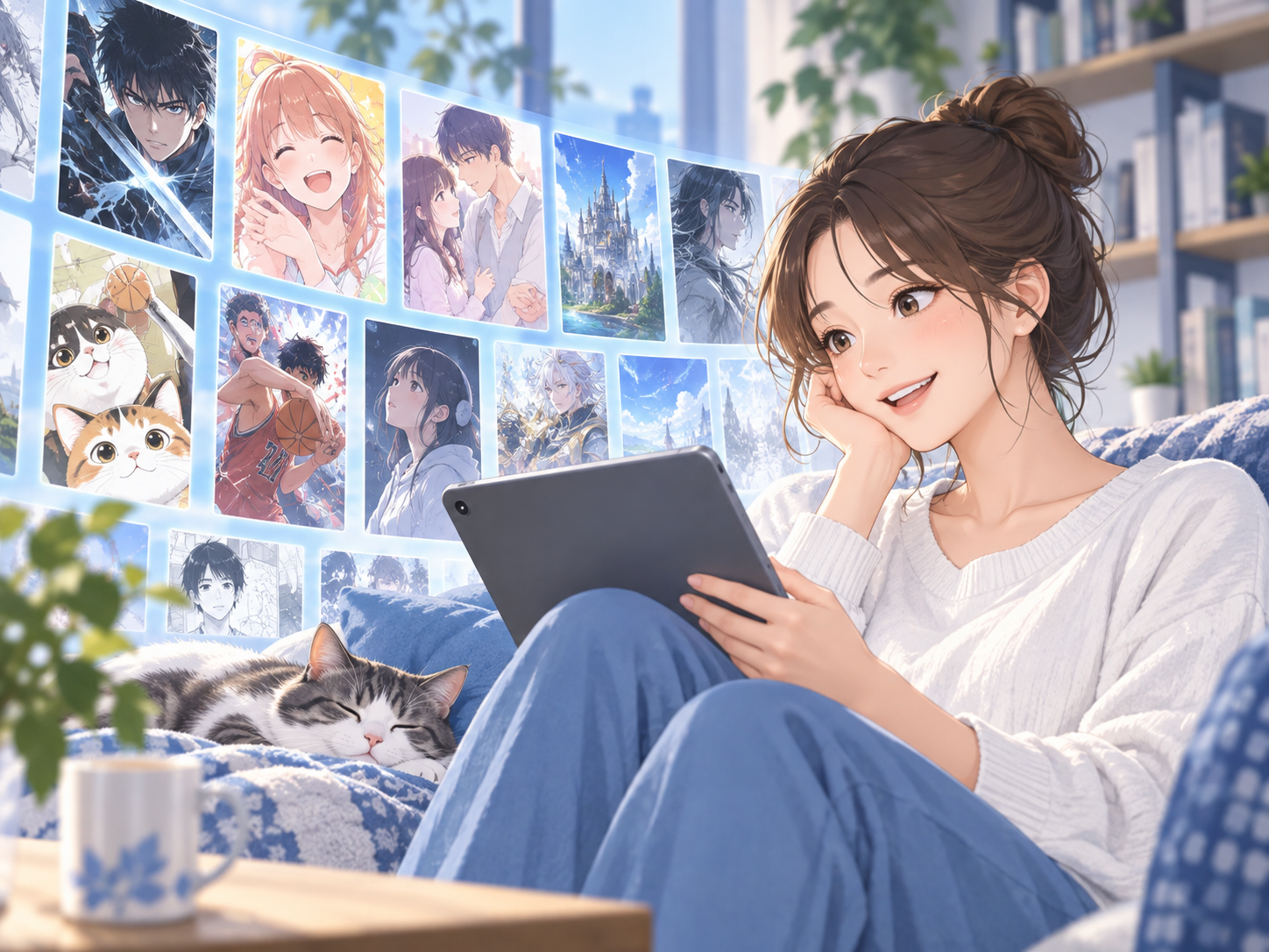 Kindle Unlimitedで漫画を探すのイメージ
