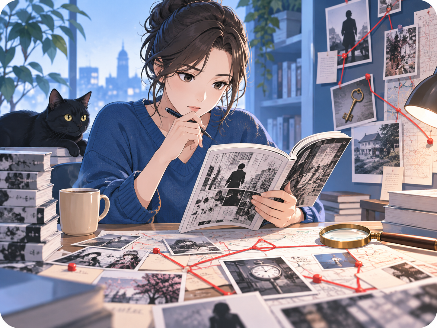 ミステリー漫画の選び方のイメージ